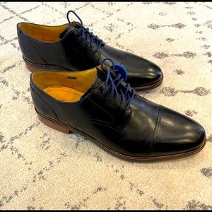 Black Florsheim Salerno Cap Toed Oxford Dress Dhoe